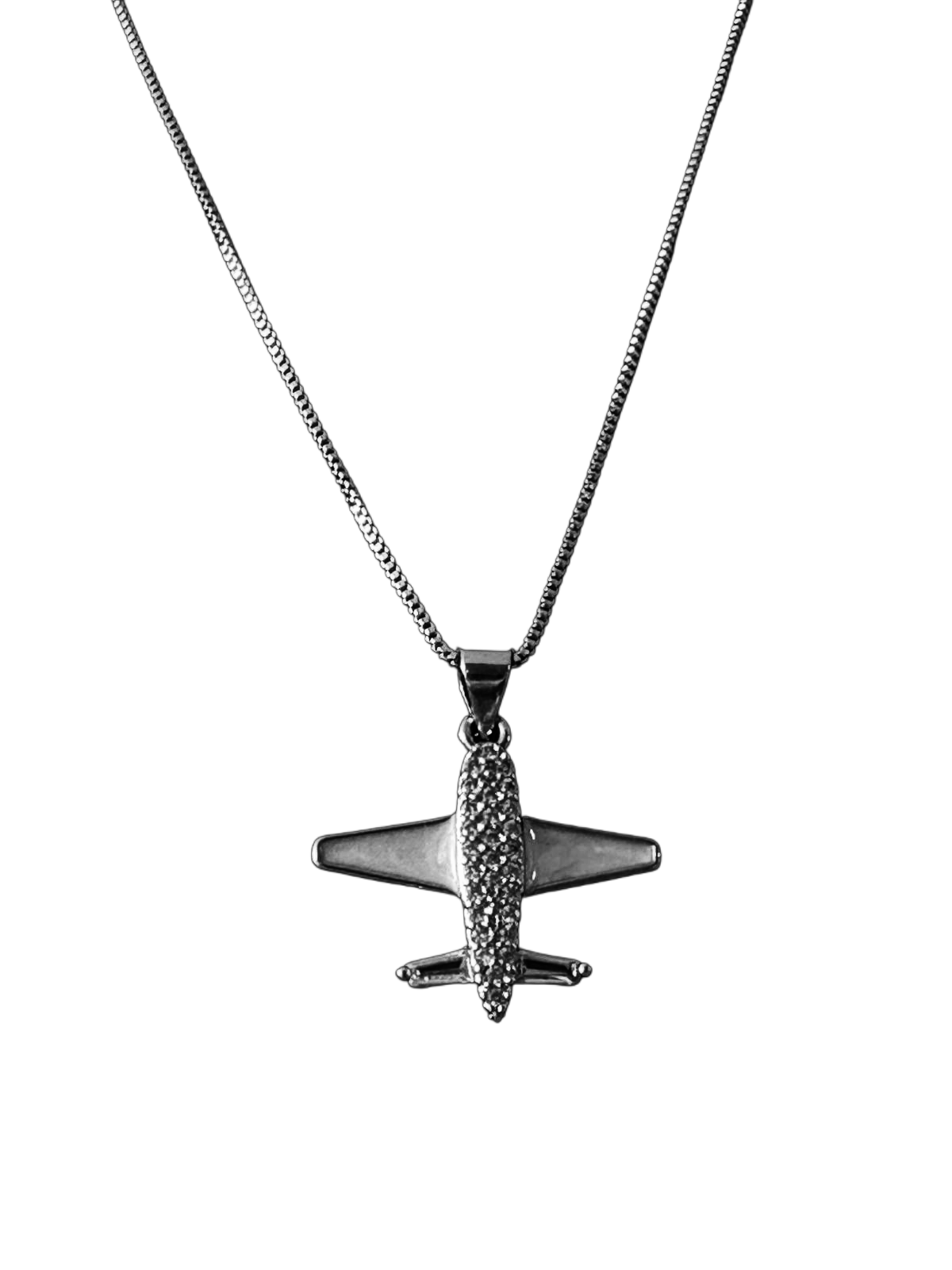 COLLAR PLATEADO DE AVION