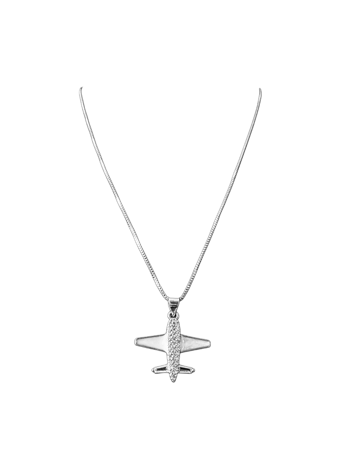 COLLAR PLATEADO DE AVION