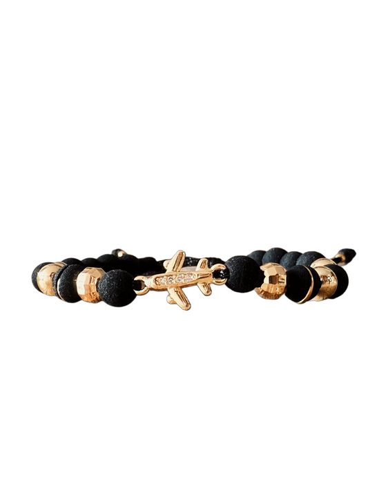 PULSERA NEOPRENO AVION PEQUEÑO