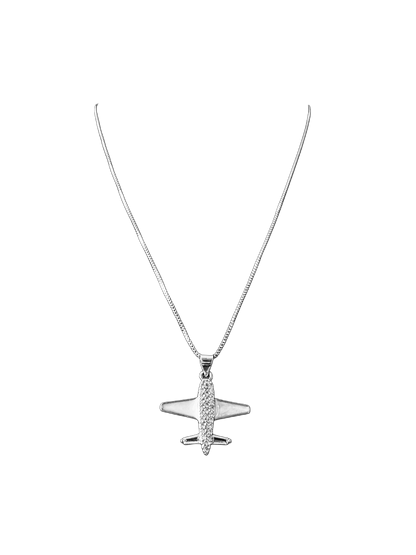 COLLAR PLATEADO DE AVION